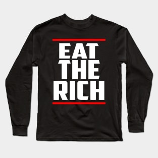 UAW eat the rich Long Sleeve T-Shirt